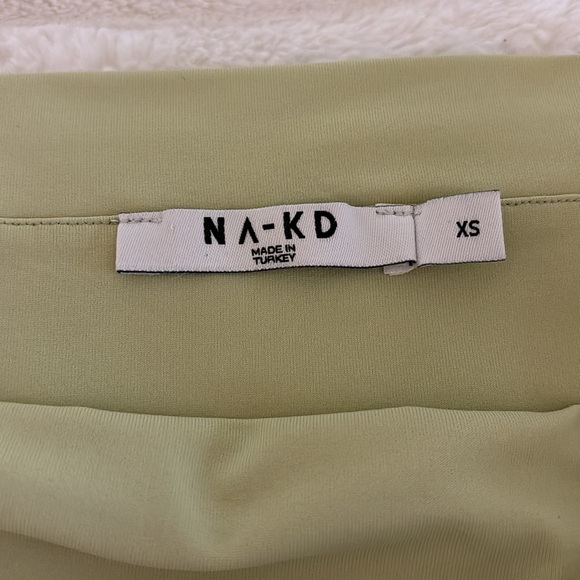 Na-kd green tube top size extra small - Picture 3 of 4